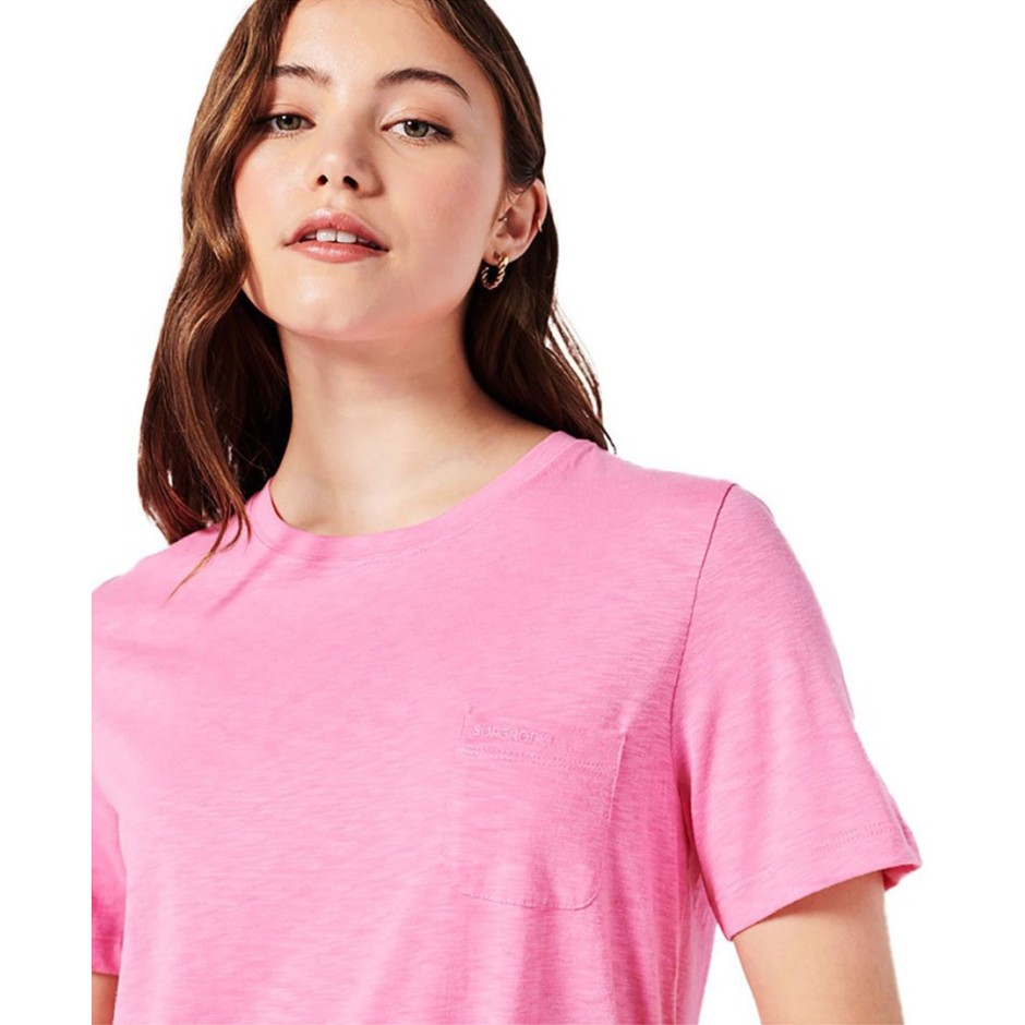 SUPERDRY STUDIOS POCKET TEE ΜΠΛΟΥΖΑ ΓΥΝΑΙΚΕΙΟ W1010738A-TWF Pink