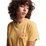SUPERDRY D2 OVIN VINTAGE NOSTALGIA TEE W1011100A-9ES Yellow Image 0