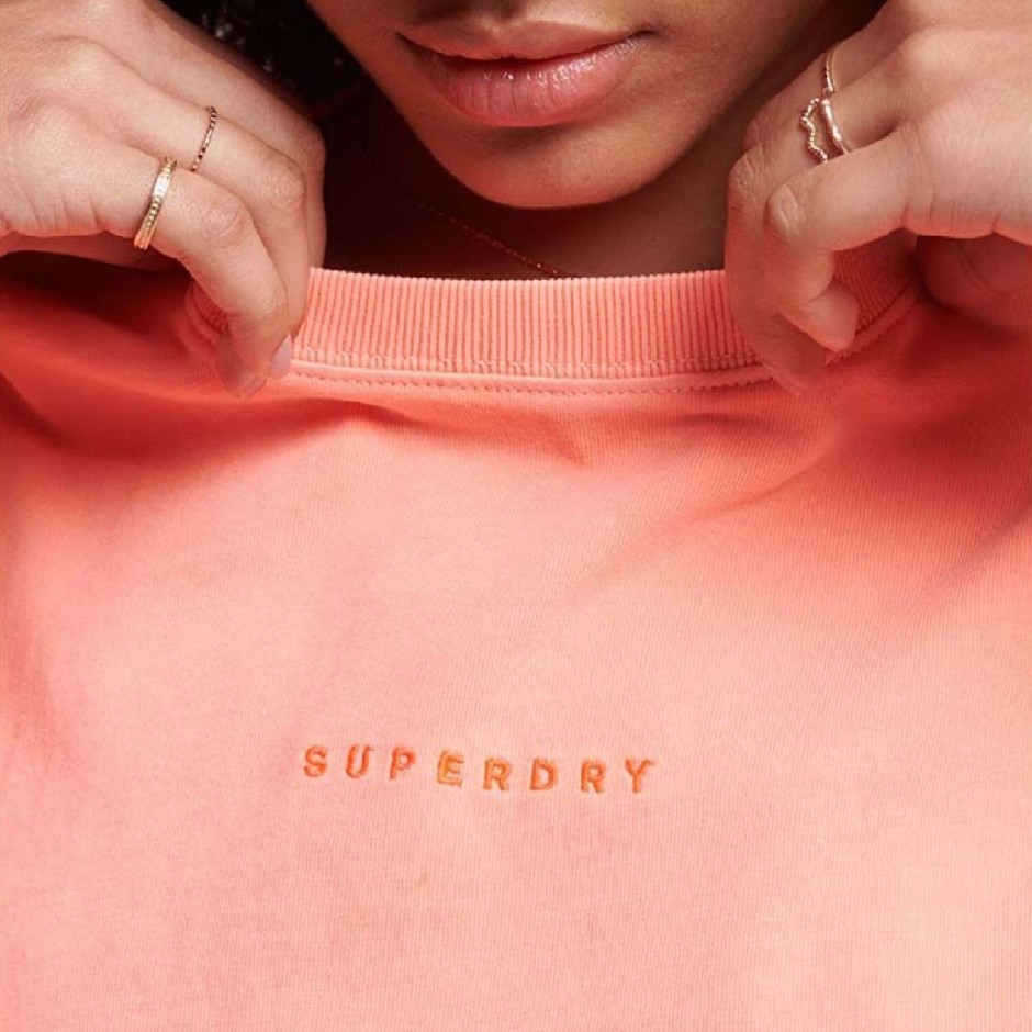 SUPERDRY D1 SDCD CODE SURPLUS MICRO OS BOXY TEE W1010970A-T7G Somon