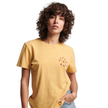 SUPERDRY D2 OVIN VINTAGE NOSTALGIA TEE W1011100A-9ES Yellow