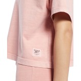 Reebok Classics CL ND CROPPED T-SHIRT H09019 Pink Image 1