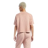 Reebok Classics NATURAL DYE CROPPED T-SHIRT HB8625 Κοραλί Εικόνα 0