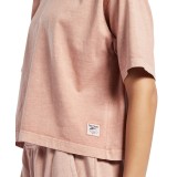 Reebok Classics NATURAL DYE CROPPED T-SHIRT HB8625 Κοραλί Εικόνα 1