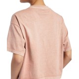 Reebok Classics NATURAL DYE CROPPED T-SHIRT HB8625 Κοραλί Εικόνα 3