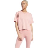 Reebok Classics CL ND CROPPED T-SHIRT H09019 Pink Image 