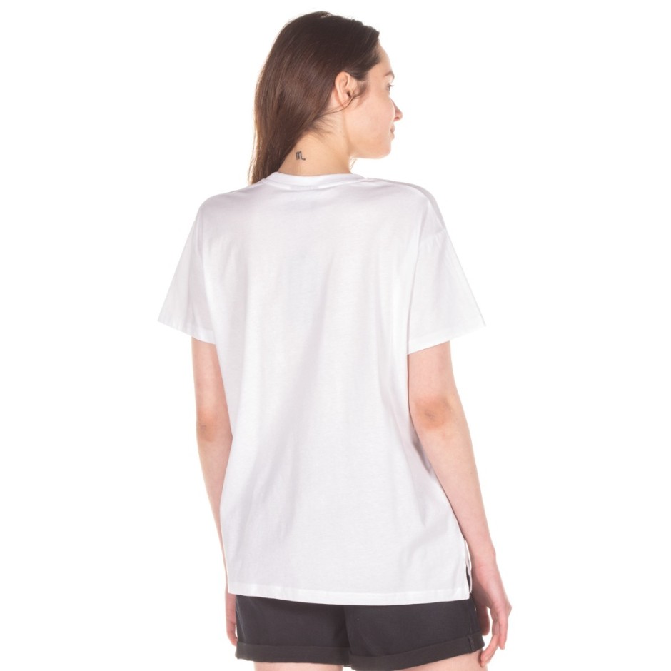 DISTRICT75 WOMEN'S TEE 122WSS-277-091 White