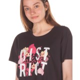 DISTRICT75 WOMEN'S TEE 122WSS-279-071 Black Image 1