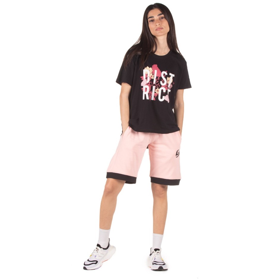 ΓΥΝΑΙΚΕΙΑ ΚΟΝΤΟΜΑΝΙΚΗ ΜΠΛΟΥΖΑ DISTRICT75 122WSS-279-071 Μαύρο