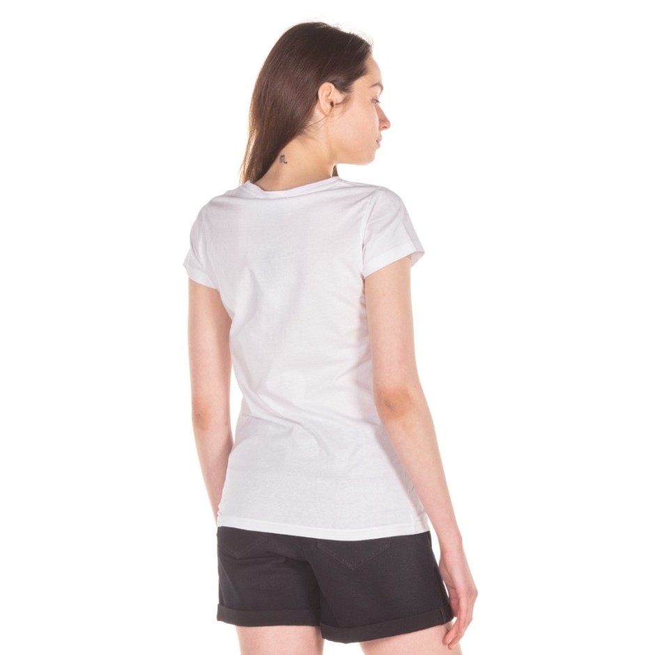 DISTRICT75 WOMEN'S TEE 122WSS-282-091 White