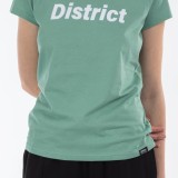 Γυναικεία Κοντομάνικη Μπλούζα Πράσινη - District75 Εικόνα 2