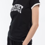 Women's T-Shirt Black - District75  Image 2