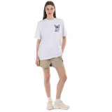 Women's T-Shirt White - District75  Image 2