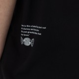 Women's T-Shirt Black - District75  Image 1
