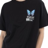 Women's T-Shirt Black - District75  Image 2