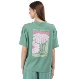 Women's T-Shirt Green - District75  Image 0