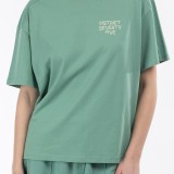 Women's T-Shirt Green - District75  Image 2