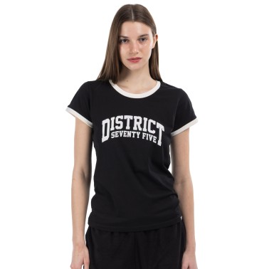 Women's T-Shirt Black - District75 