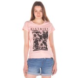 DISTRICT75 WOMEN'S TEE 122WSS-282-0P8 Pink Image 