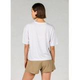 GSA CROPPED T-SHIRT 17-27101-WHITE TYPE A Λευκό Εικόνα 0