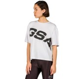 GSA CROPPED T-SHIRT 17-27101-WHITE TYPE A Λευκό Εικόνα 