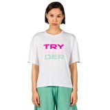 GSA CROPPED T-SHIRT 17-27101-WHITE TYPE B White Image 