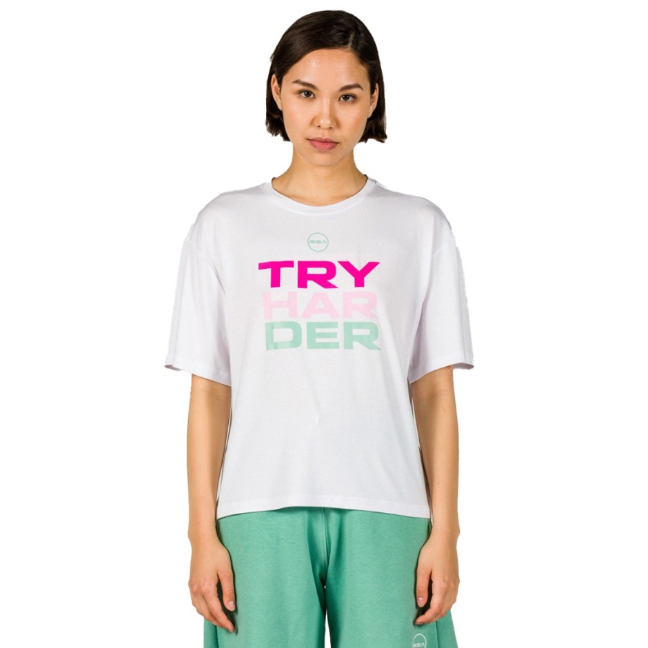 GSA CROPPED T-SHIRT 17-27101-WHITE TYPE B White