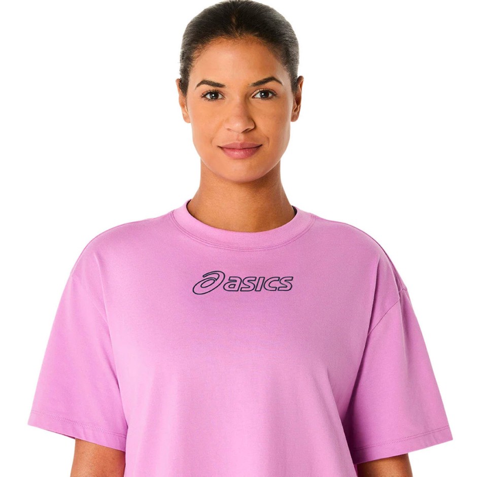 ASICS LOGO TEE 2032C843-701 Pink