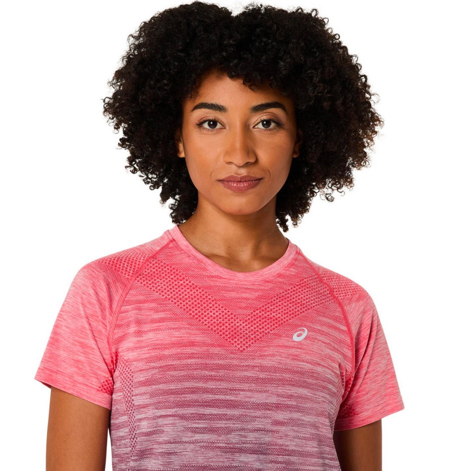 ASICS SEAMLESS SS TOP 2012C385-701 Colorful