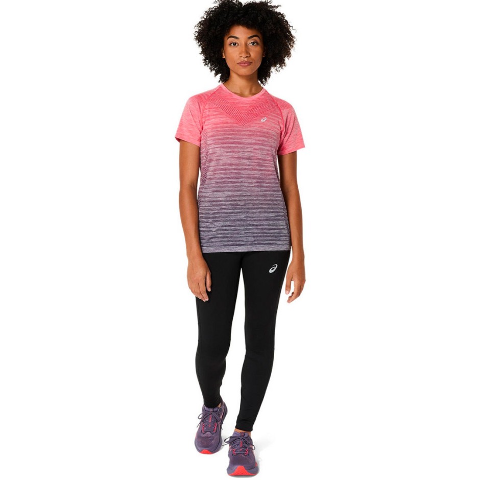 ASICS SEAMLESS SS TOP 2012C385-701 Colorful