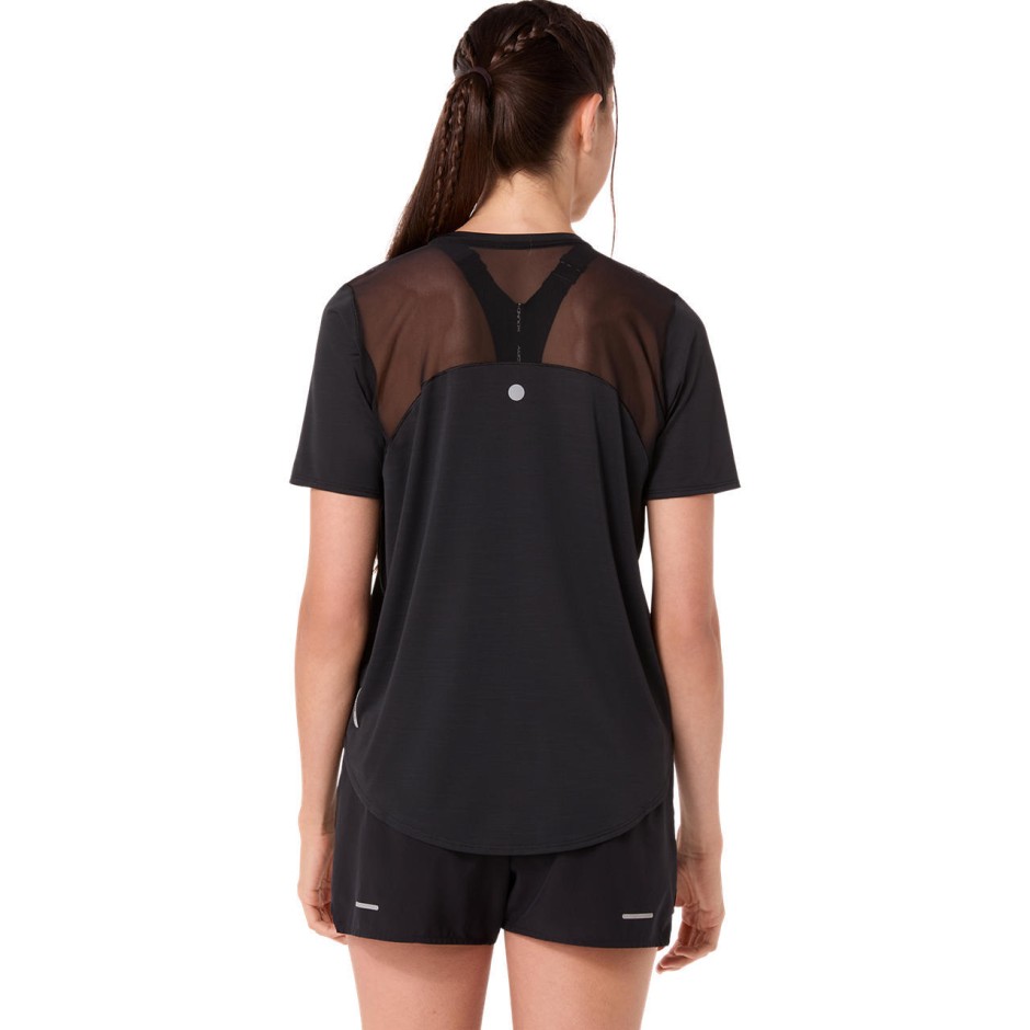 ASICS ROAD SS TOP 2012D371-001 Μαύρο