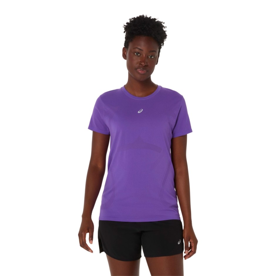 ASICS ROAD SEAMLESS SS TOP 2012D292-500 Purple