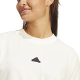 adidas sportswear W Z.N.E. TEE IS3920 Ecru Image 1