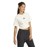 adidas sportswear W Z.N.E. TEE IS3920 Ecru Image 3