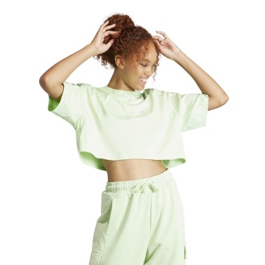 adidas Sportswear All SZN Πράσινο - Γυναικεία Κοντομάνικη Μπλούζα