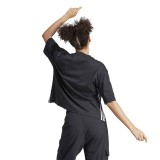 adidas sportswear DANCE TEE IN1818 Black Image 0