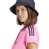 Γυναικεία Κοντομάνικη Μπλούζα Φούξια - adidas Sportswear Tiro Summer Crop Εικόνα 2