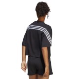 adidas sportswear W FI 3S TEE HT4695 Black Image 2