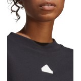 adidas sportswear W FI 3S TEE HT4695 Black Image 5