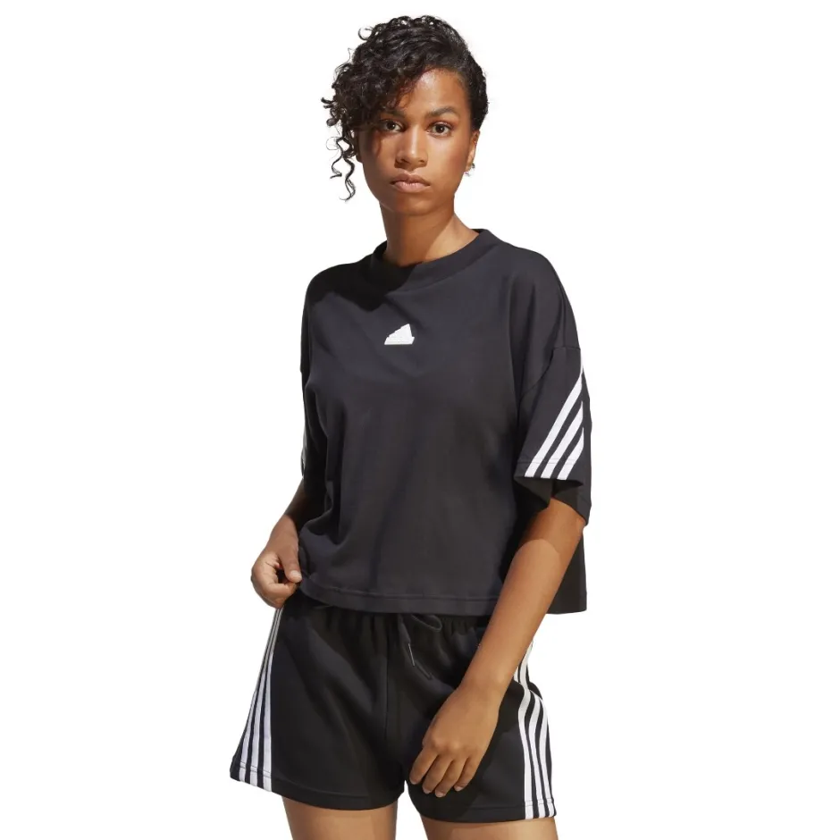 ファッション特集 FI W sportswear adidas 3S Black HT4695 TEE Clothing