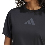 adidas sportswear W Z.N.E. TEE JE7846 Black Image 3