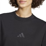 adidas sportswear W ALL SZN TEE IX3808 Black Image 2