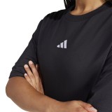 adidas sportswear W 3S SJ TLR T JD4998 Black Image 2