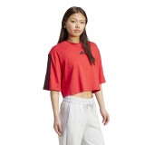adidas sportswear W 3S SJ TLR T JE1198 Red Image 1