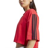 adidas sportswear W 3S SJ TLR T JE1198 Red Image 3