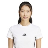 adidas sportswear W 3S SJ BABY T JE1239 White Image 2