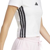 adidas sportswear W 3S SJ BABY T JE1239 White Image 3