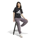 Γυναικεία Κοντομάνικη Μπλούζα Μαύρη - adidas Sportswear Essentials Big Logo Cotton Εικόνα 3