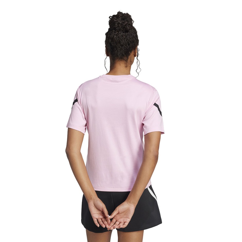 Γυναικεία Κοντομάνικη Μπλούζα Ροζ - adidas Sportswear Z.N.E.