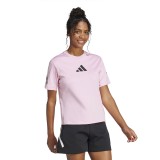 adidas sportswear W Z.N.E. TEE JC5401 Pink Image 3