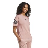 adidas sportswear W FI 3S TEE JE0244 Brown Image 1